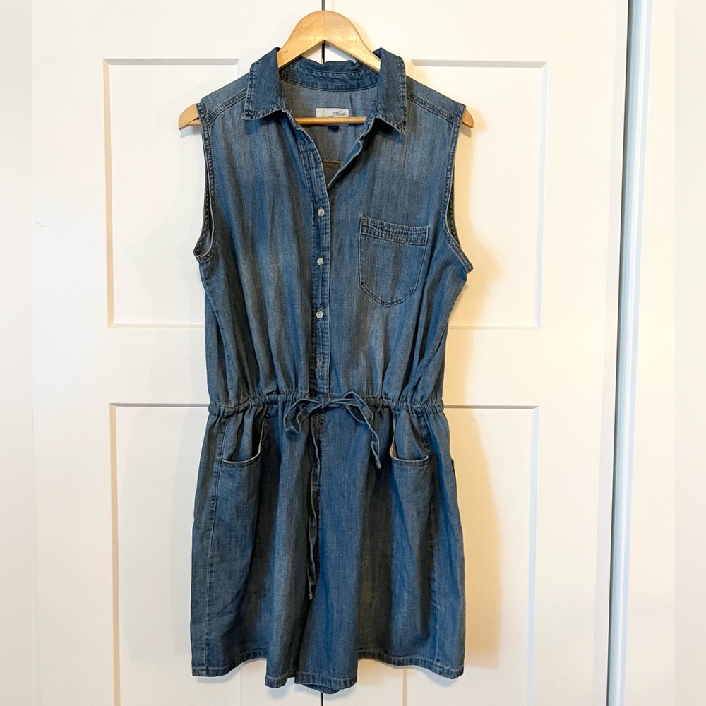Universal Threads Goods Sz Large Denim Romper